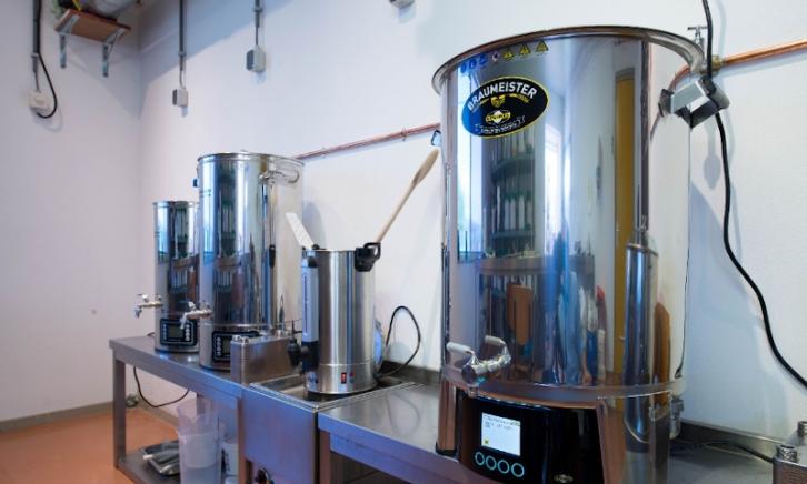 Brouwhuis aan de Werf installatie